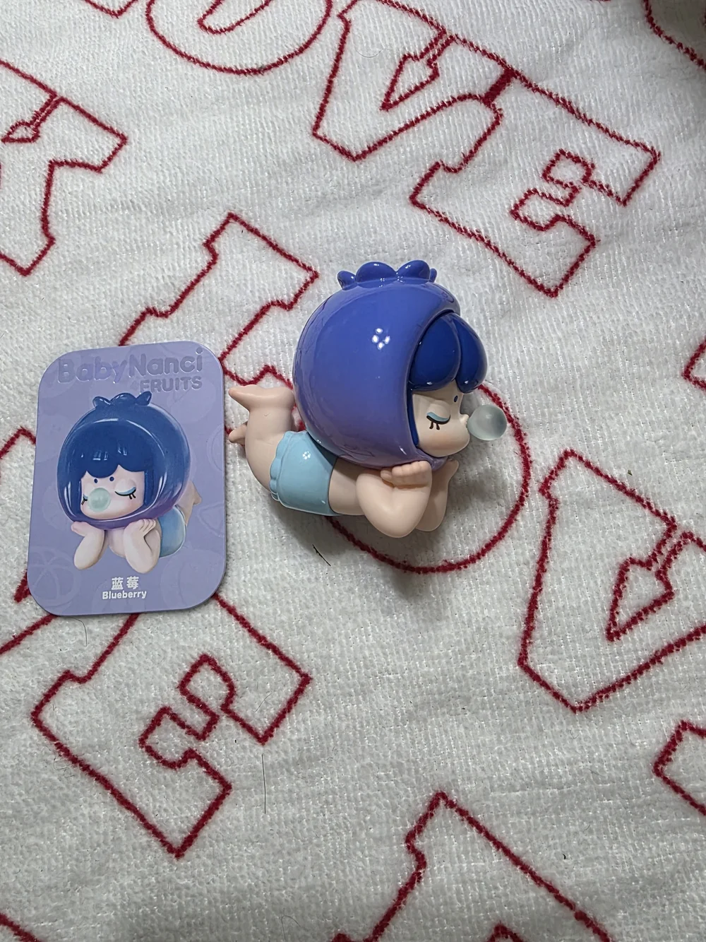Blueberry Baby Nanci Figurine